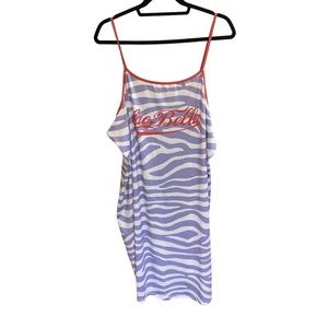 FREE W/ Bundle Ciao Bella Zebra Animal Print Dress Size 5XL